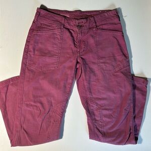 Pilcro Purple Straight Leg Jeans C4